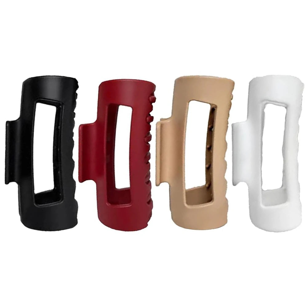 Silicone Soft Non-Breaking Claw Clip - Gentle Hair Accessory for All Hair Types